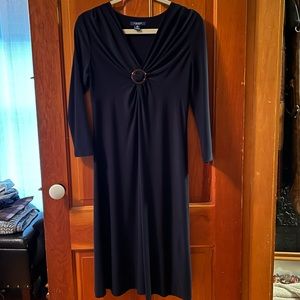 Navy blue Chaps dress